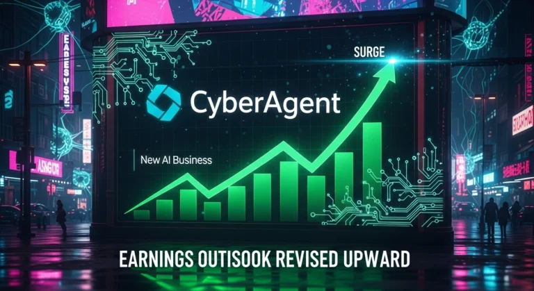 CyberAgent Stock Surges New AI Business Unveiled and Earnings Outlook Revised Upward