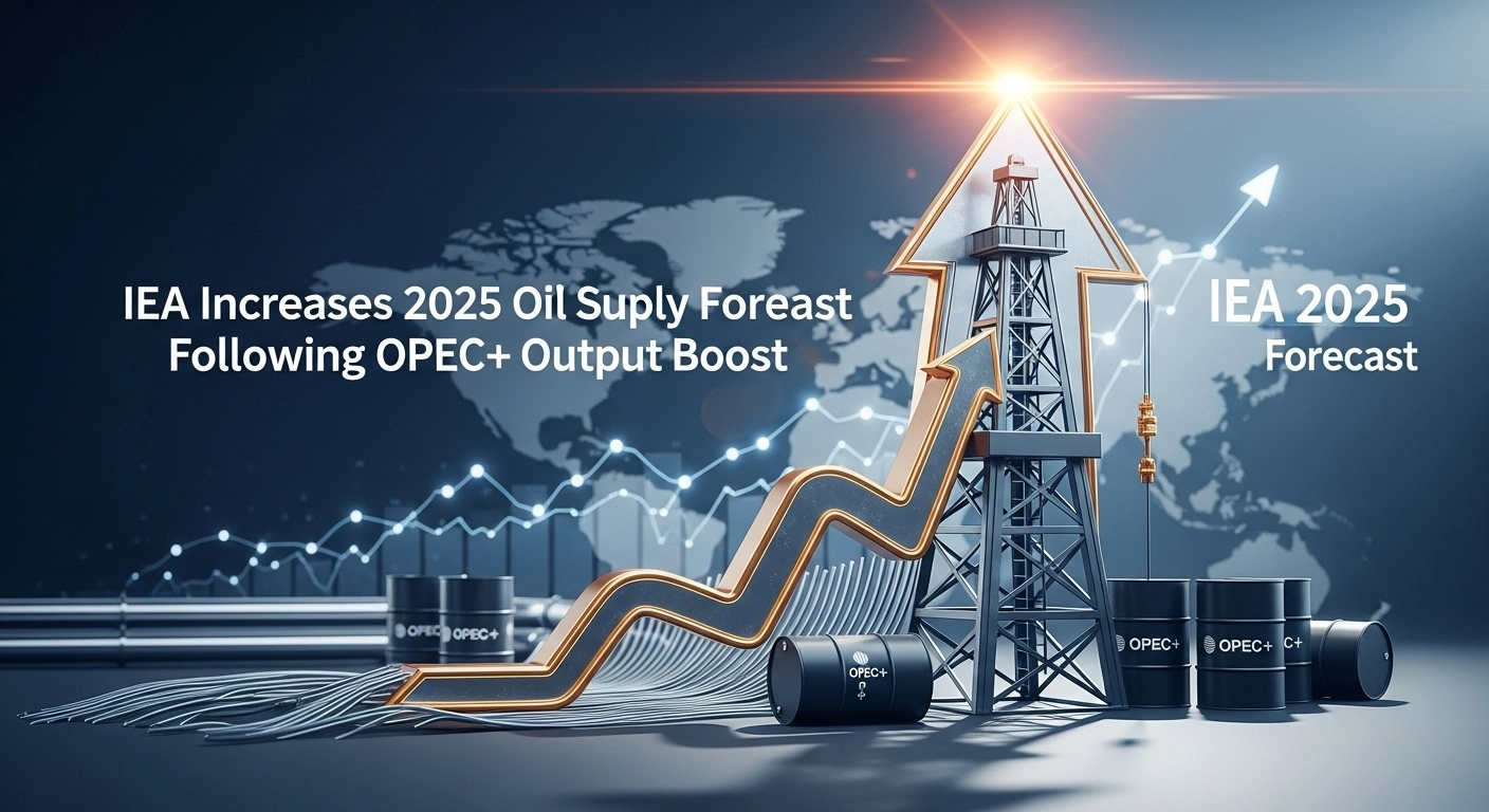 IEA Increases 2025 Oil Supply Forecast Following OPEC+ Output Boost