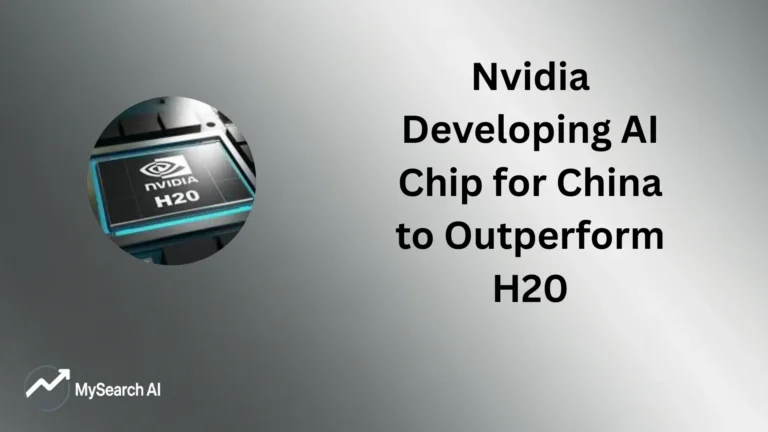 Nvidia Developing AI Chip for China to Outperform H20