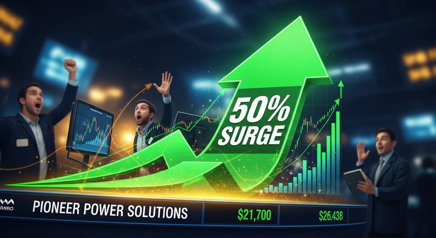 Pioneer Power Solutions Stock Sees Massive 50% Surge Post Q2