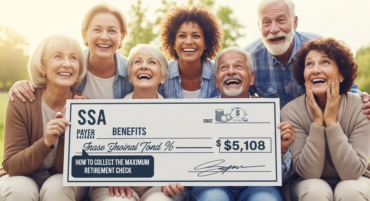 SSA Benefits How to Collect the $5,108 Maximum Retirement Check