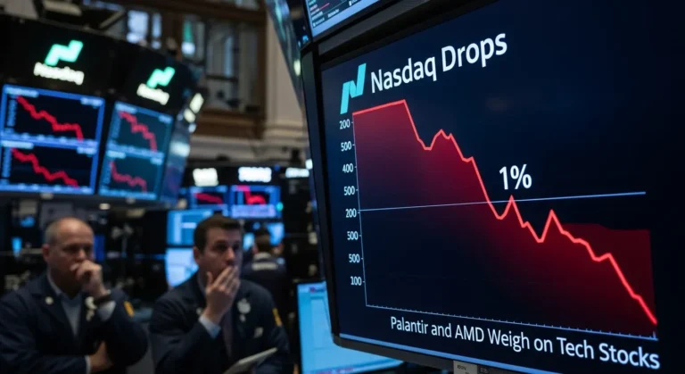 Nasdaq Drops