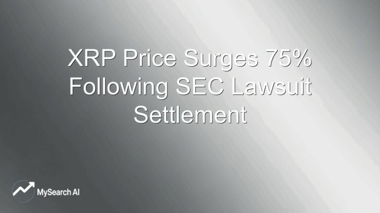 XRP Price Surges 75% Following SEC Lawsuit Settlement