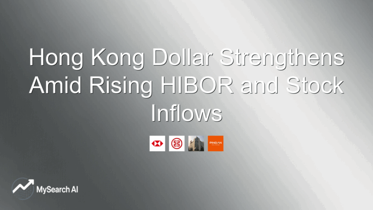 Hong Kong Dollar Strengthens Amid Rising HIBOR and Stock Inflows