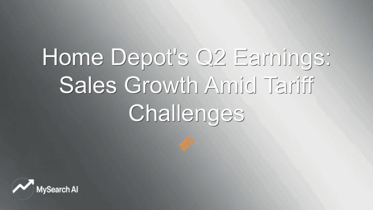 Home Depot's Q2 Earnings: Sales Growth Amid Tariff Challenges