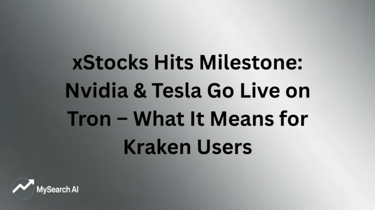 xStocks Hits Milestone: Nvidia & Tesla Go Live on Tron – What It Means for Kraken Users
