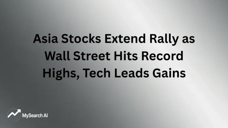Asia Stocks Extend Rally as Wall Street