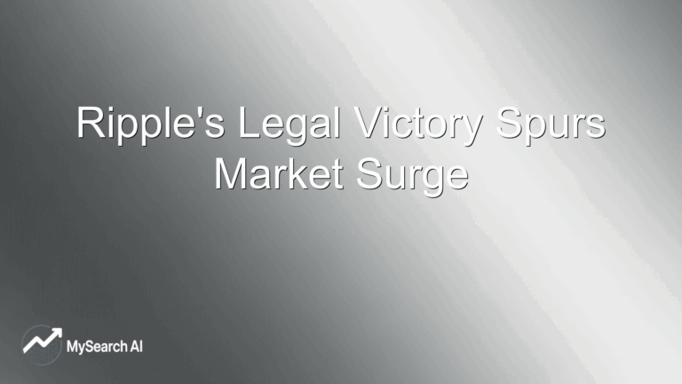 Ripple's Legal Victory Spurs Market Surge