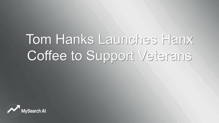 Tom Hanks Launches Hanx Coffee to Support Veterans