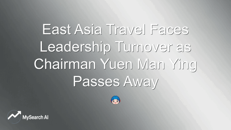 East Asia Travel Faces Leadership Turnover as Chairman Yuen Man Ying Passes Away