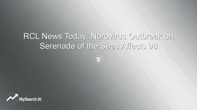 RCL News Today: Norovirus Outbreak on Serenade of the Seas Affects 98