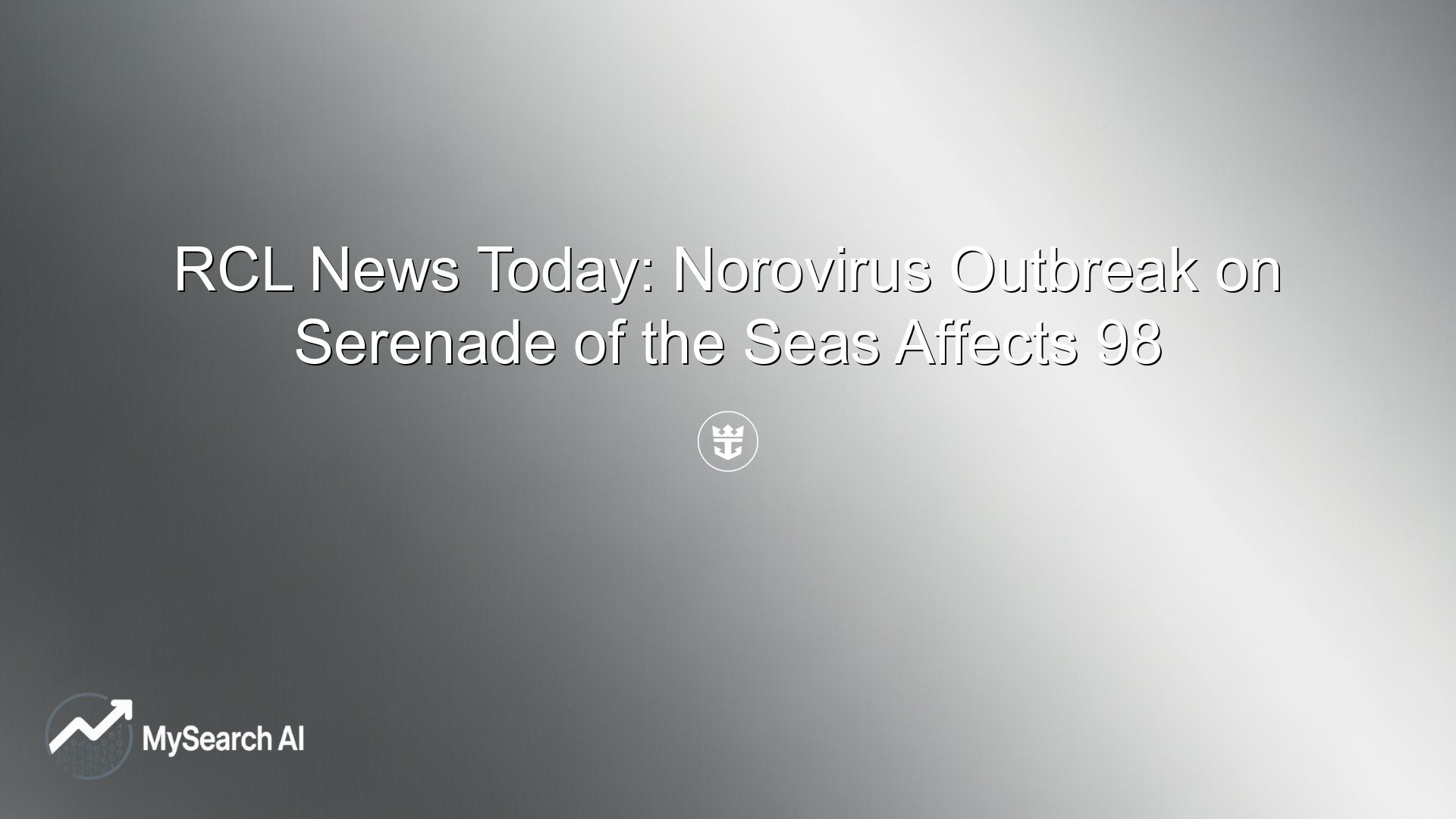 RCL News Today: Norovirus Outbreak on Serenade of the Seas Affects 98