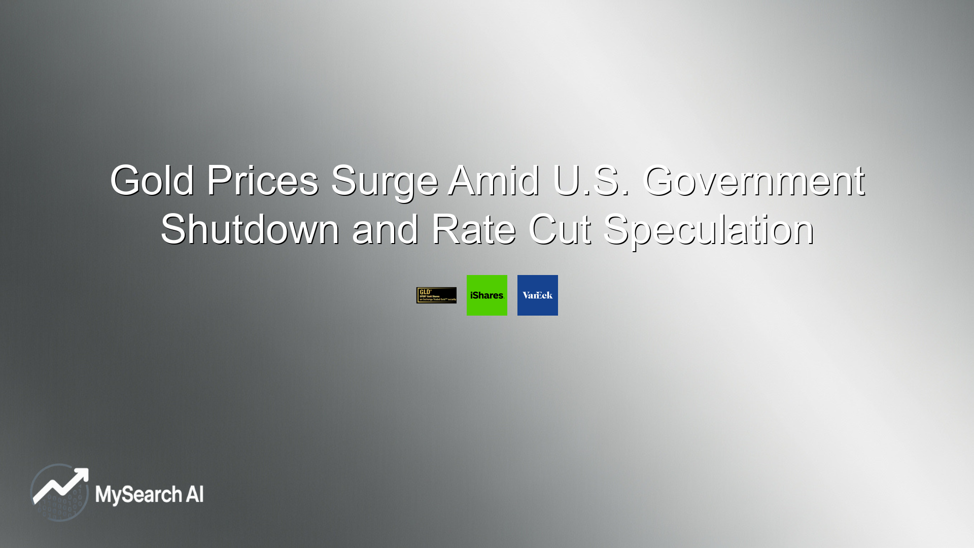 Gold Prices Surge Amid U.S. Government Shutdown and Rate Cut Speculation