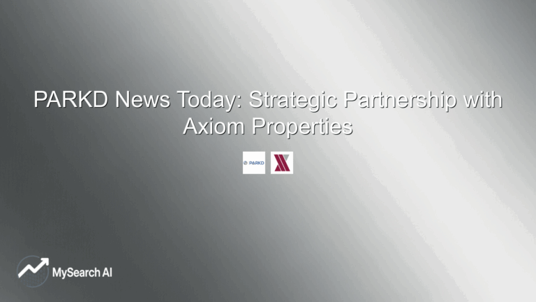 PARKD News Today: Strategic Partnership with Axiom Properties