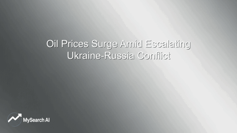 Oil Prices Surge Amid Escalating Ukraine-Russia Conflict