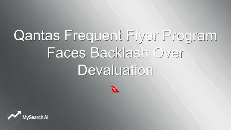 Qantas Frequent Flyer Program Faces Backlash Over Devaluation