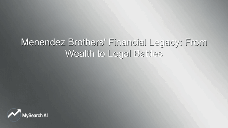 Menendez Brothers' Financial Legacy: From Wealth to Legal Battles