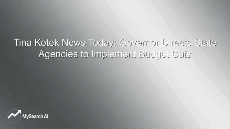 Tina Kotek News Today: Governor Directs State Agencies to Implement Budget Cuts