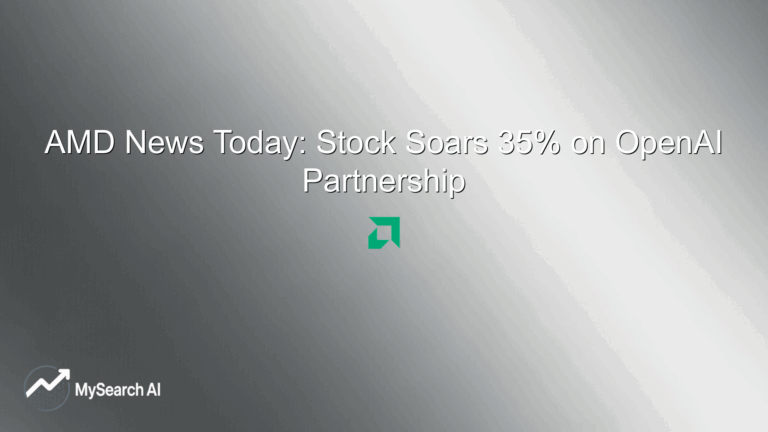 AMD News Today: Stock Soars 35% on OpenAI Partnership