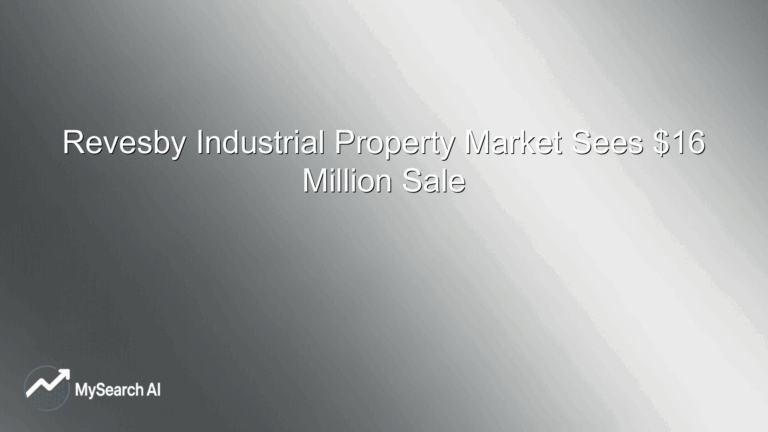 Revesby Industrial Property Market Sees $16 Million Sale