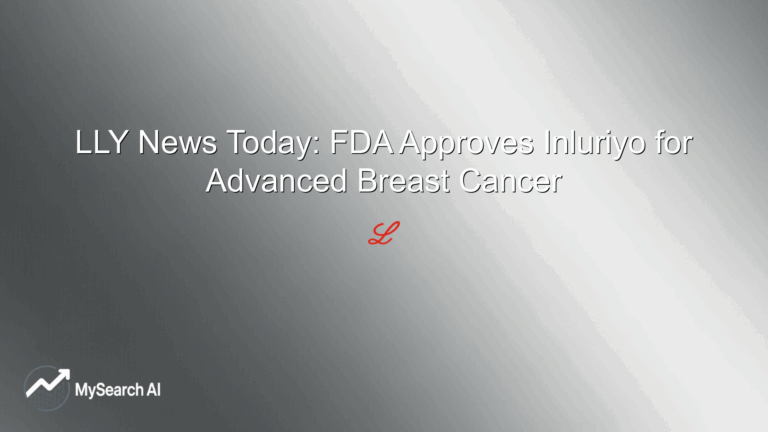LLY News Today: FDA Approves Inluriyo for Advanced Breast Cancer