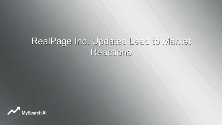 RealPage Inc. Updates Lead to Market Reactions