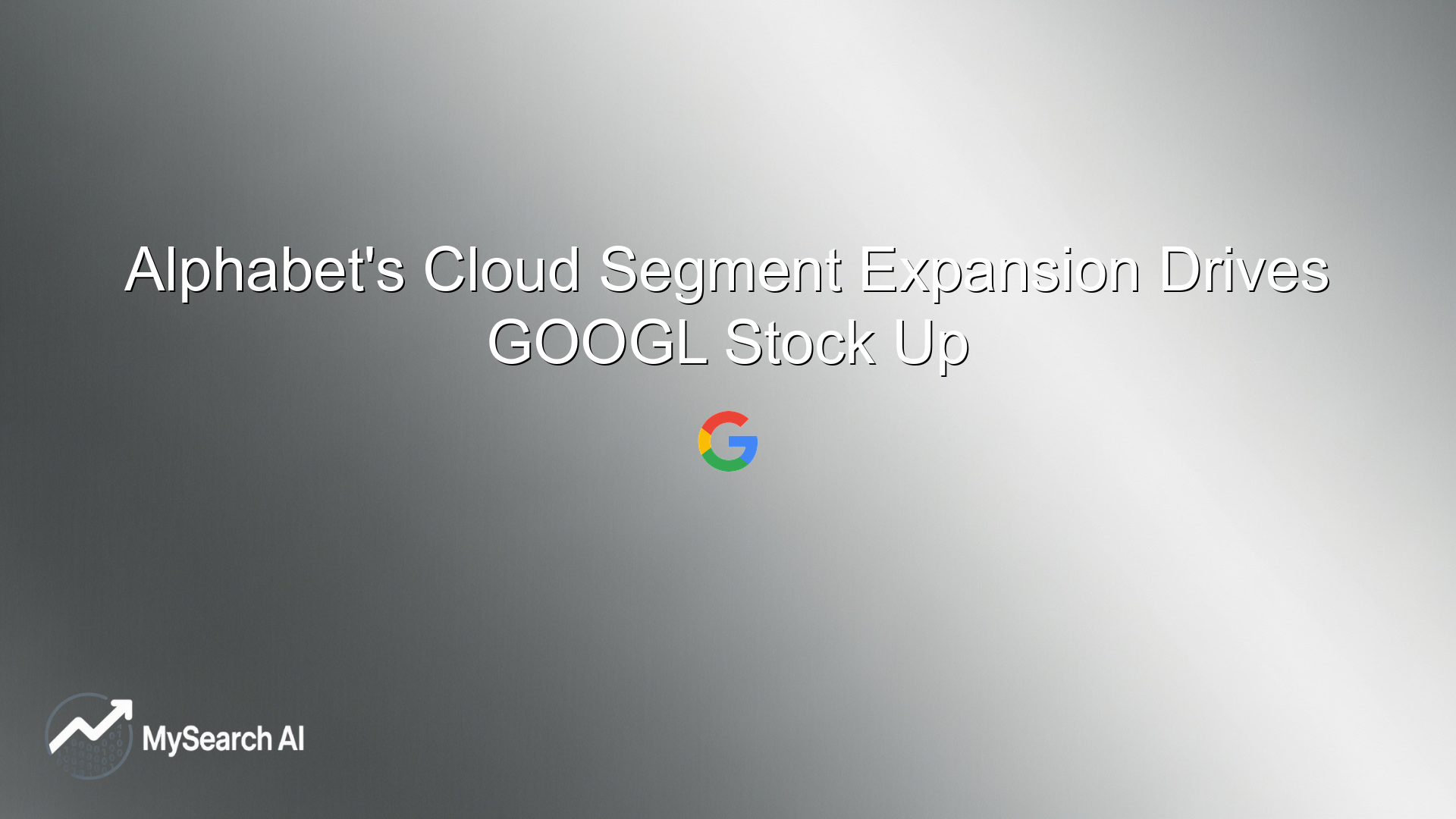 Alphabet's Cloud Segment Expansion Drives GOOGL Stock Up