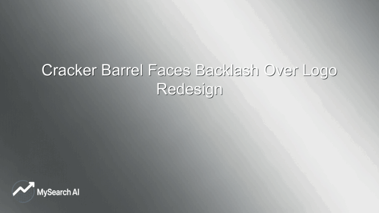 Cracker Barrel Faces Backlash Over Logo Redesign