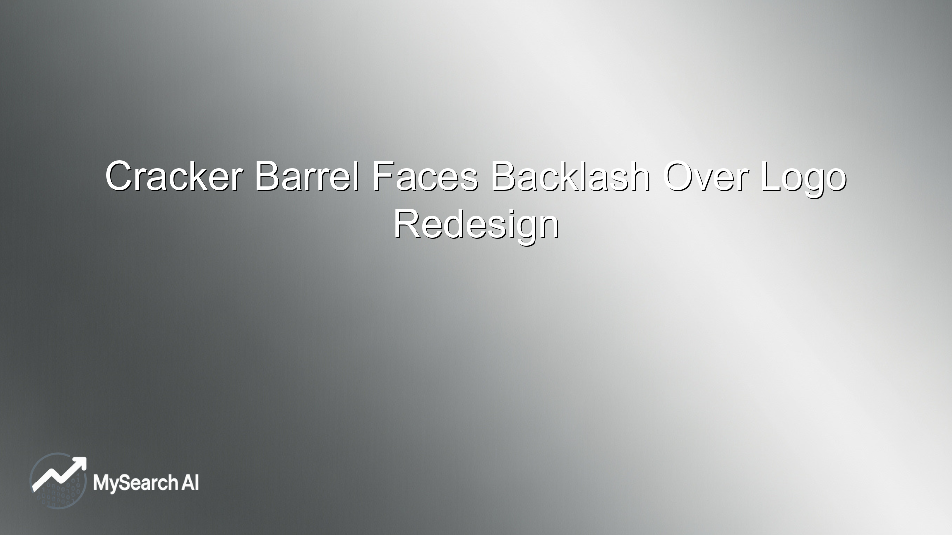 Cracker Barrel Faces Backlash Over Logo Redesign