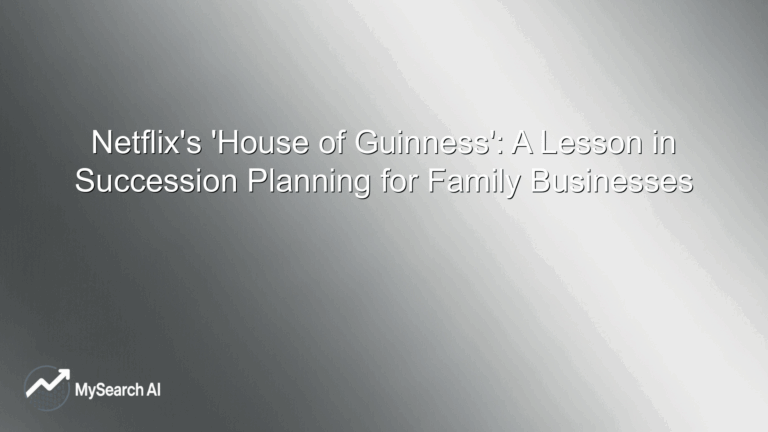 Netflix's 'House of Guinness': A Lesson in Succession Planning for Family Businesses