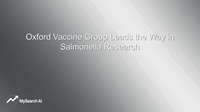 Oxford Vaccine Group Leads the Way in Salmonella Research