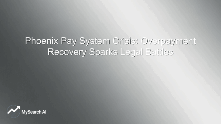 Phoenix Pay System Crisis: Overpayment Recovery Sparks Legal Battles