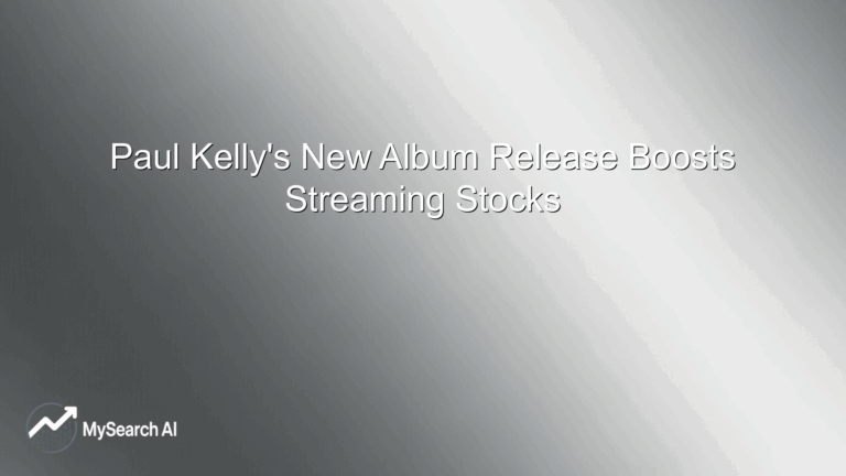 Paul Kelly's New Album Release Boosts Streaming Stocks